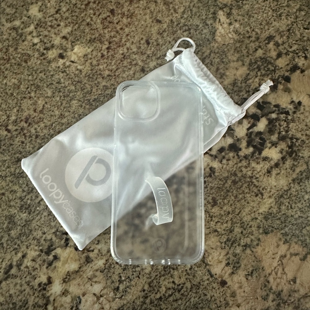 Loopy Matte Clear Case NWT 14+